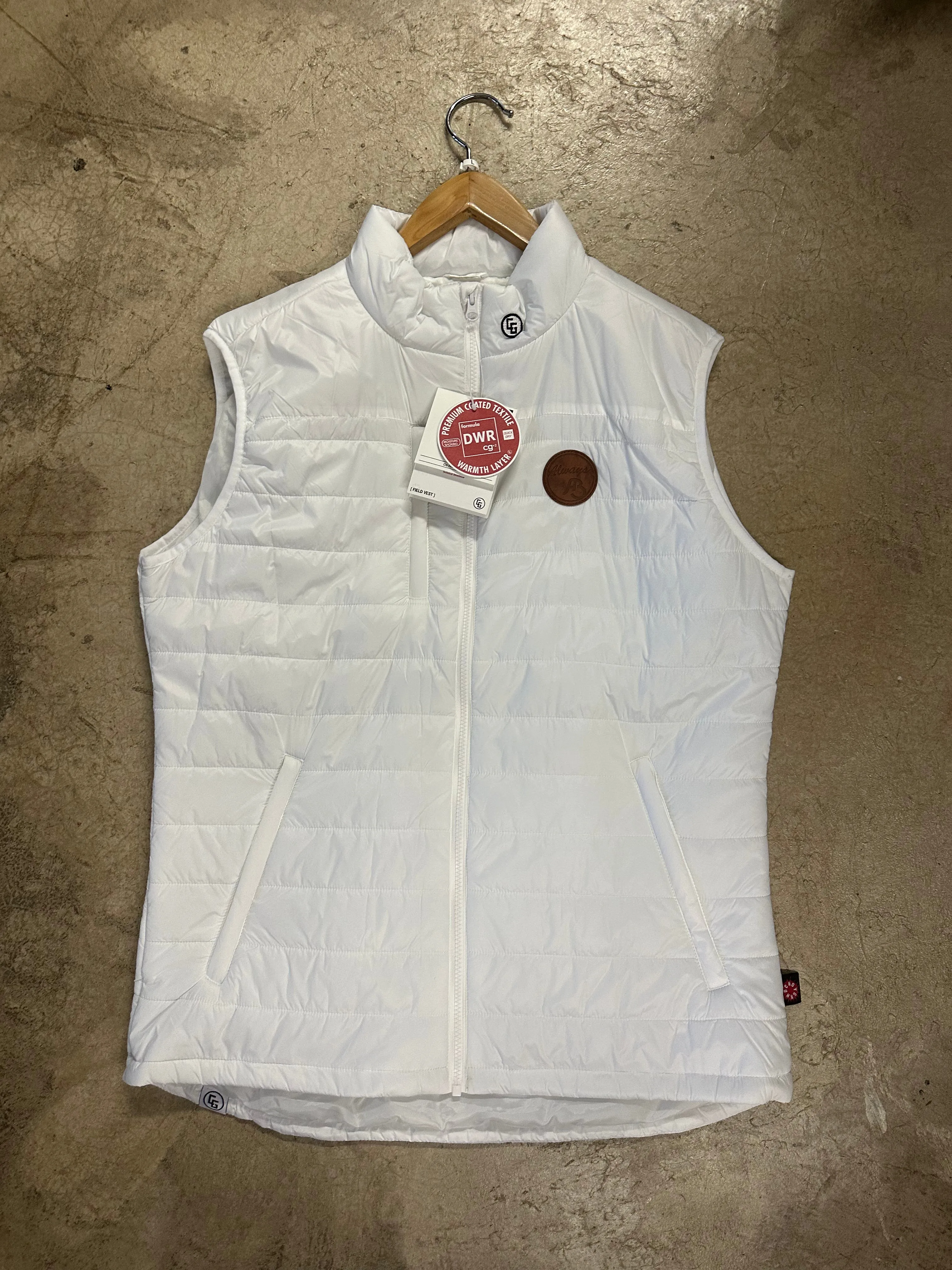 Always Boardshop Field Vest White