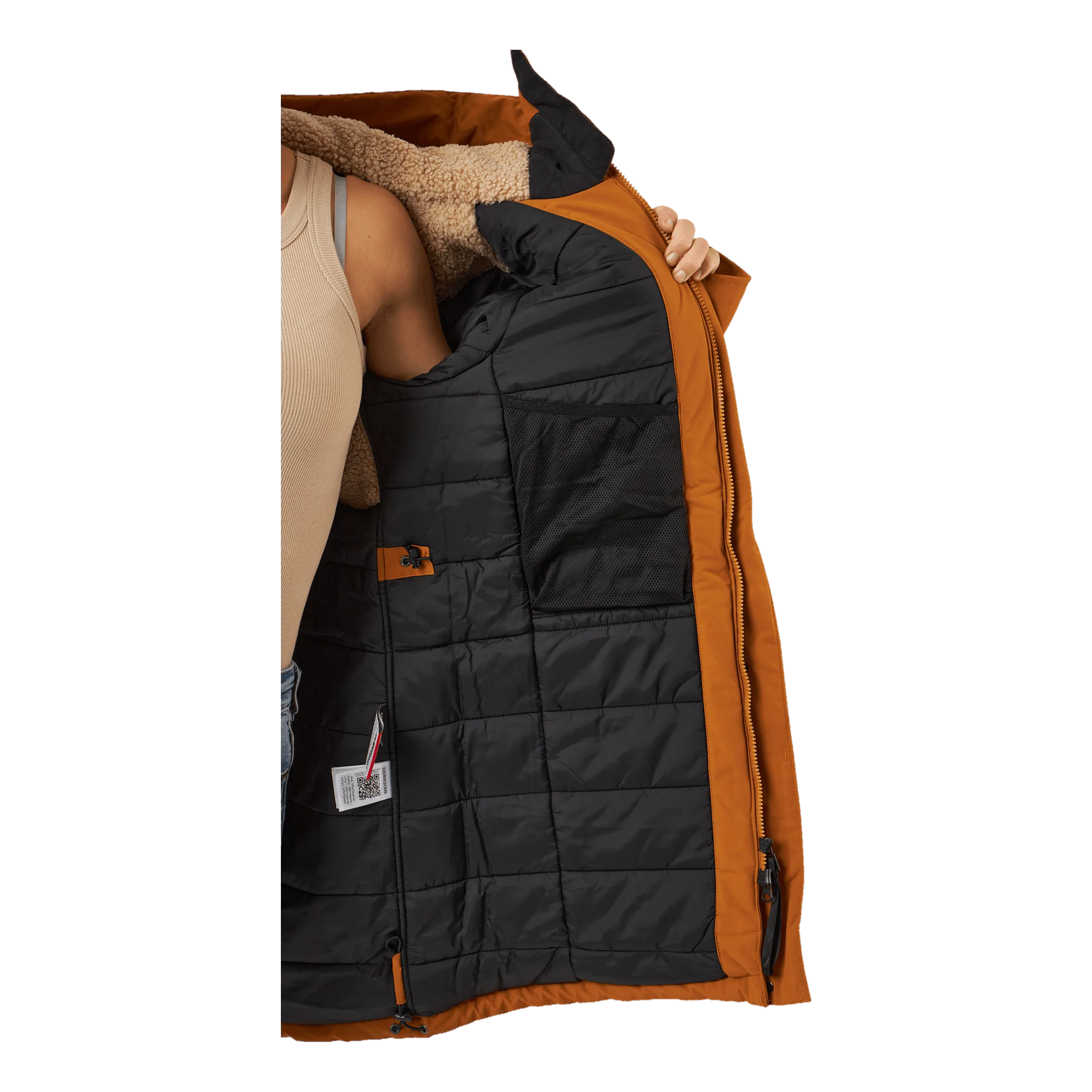 Ciana Wns Parka 2 Orange