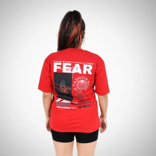 Demon Wear's Concept Illusion "Fear" Graphic T-Shirt Combo Pack Of 2 for Her