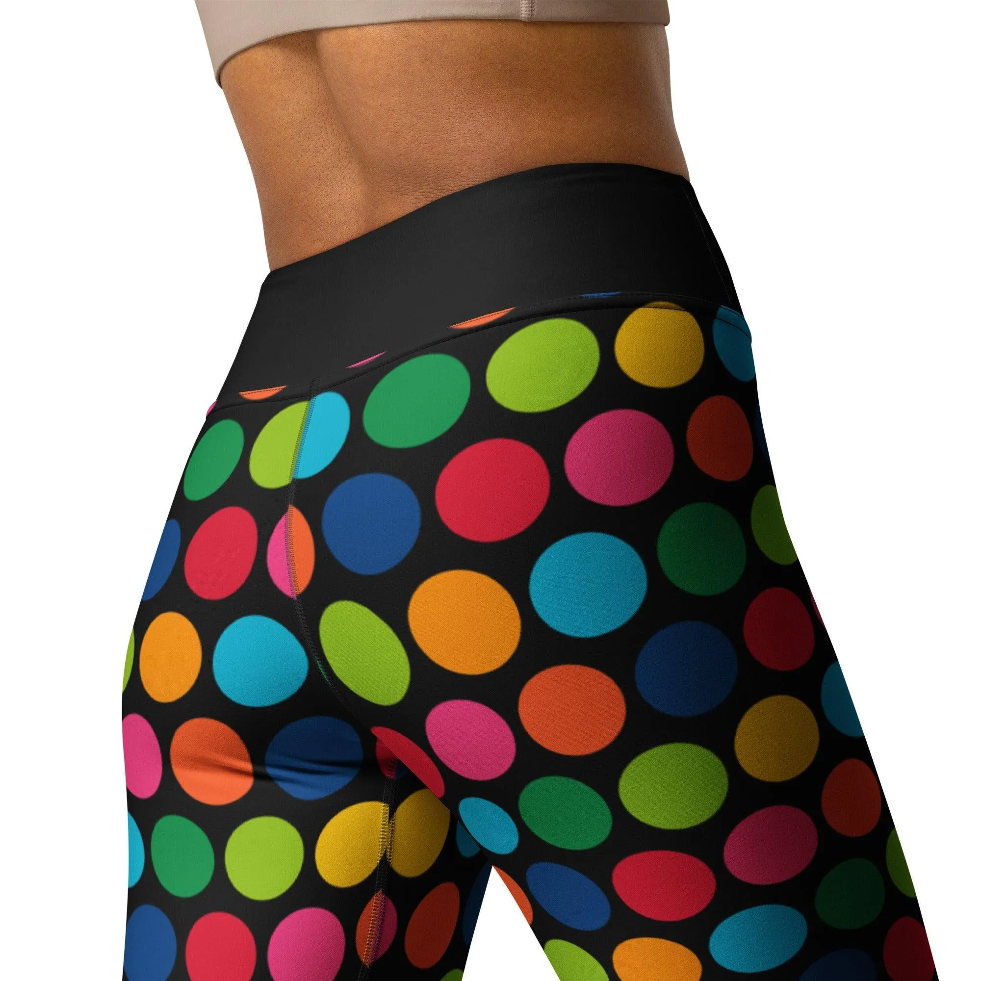 ELLIE rainbow dot - Yoga Leggings