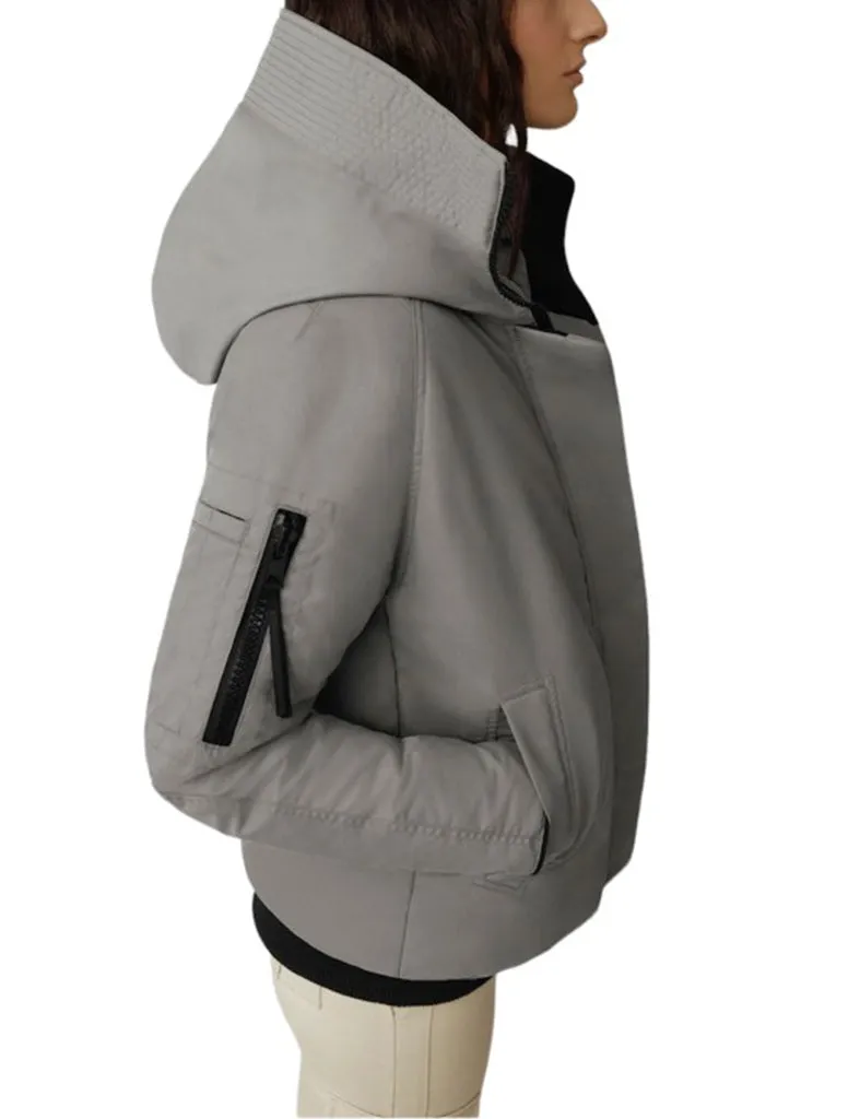 Everleigh Bomber Performance Satin - CANADA GOOSE