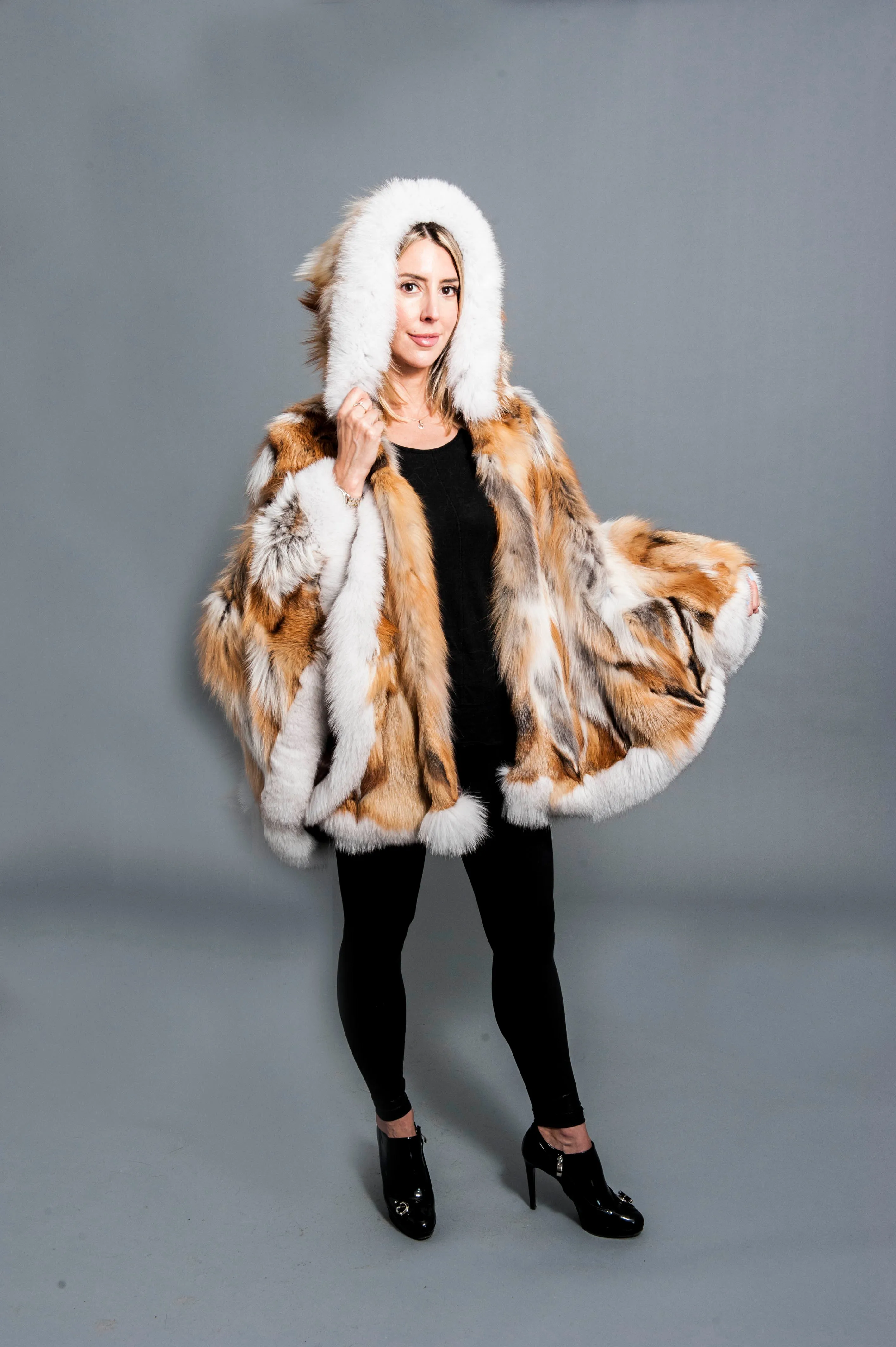 Fox Cape with Hood BY ORDER ONLY
