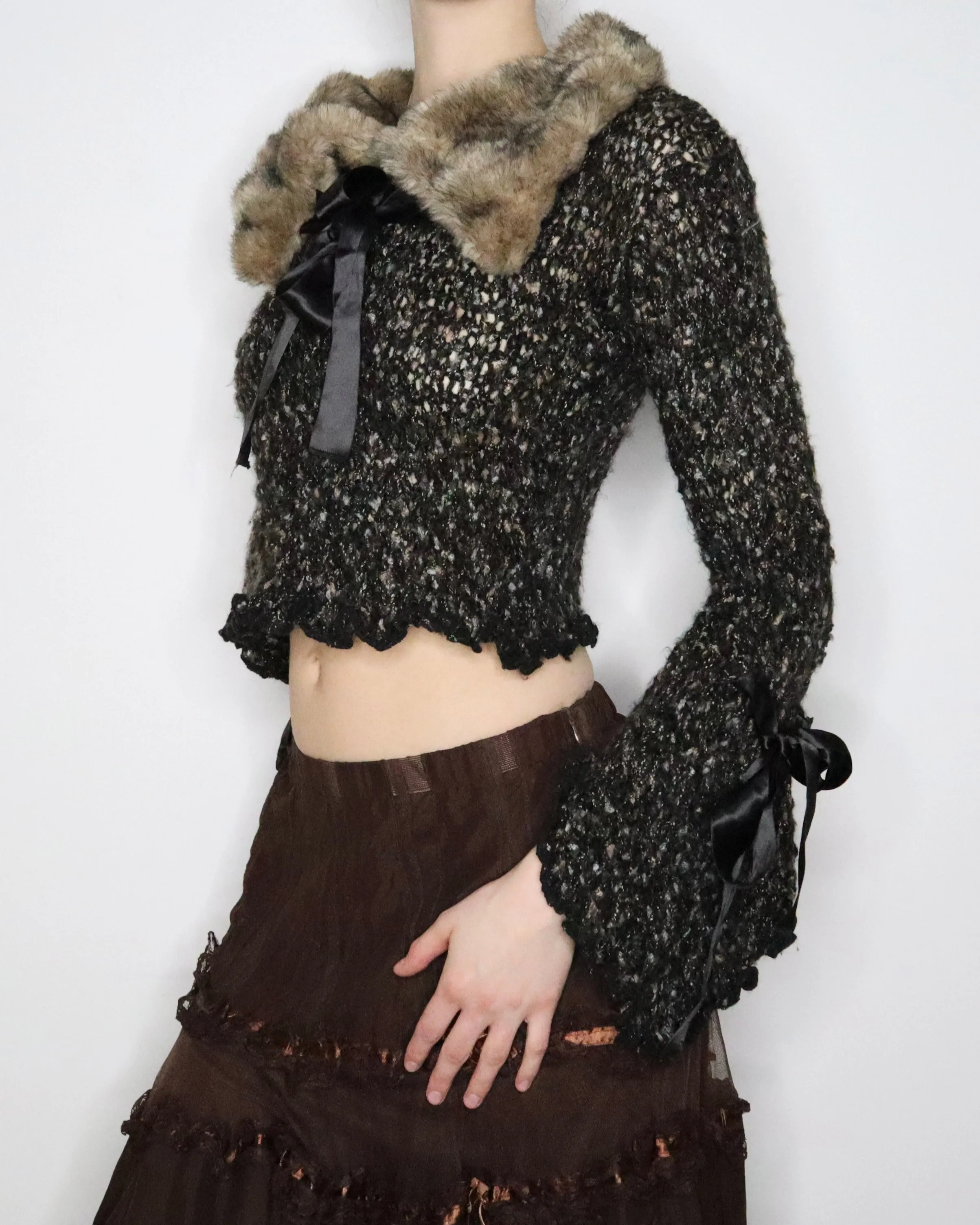 French Boho Sweater (Medium) 