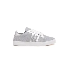 Girls Silver Casual Jogger KD1594