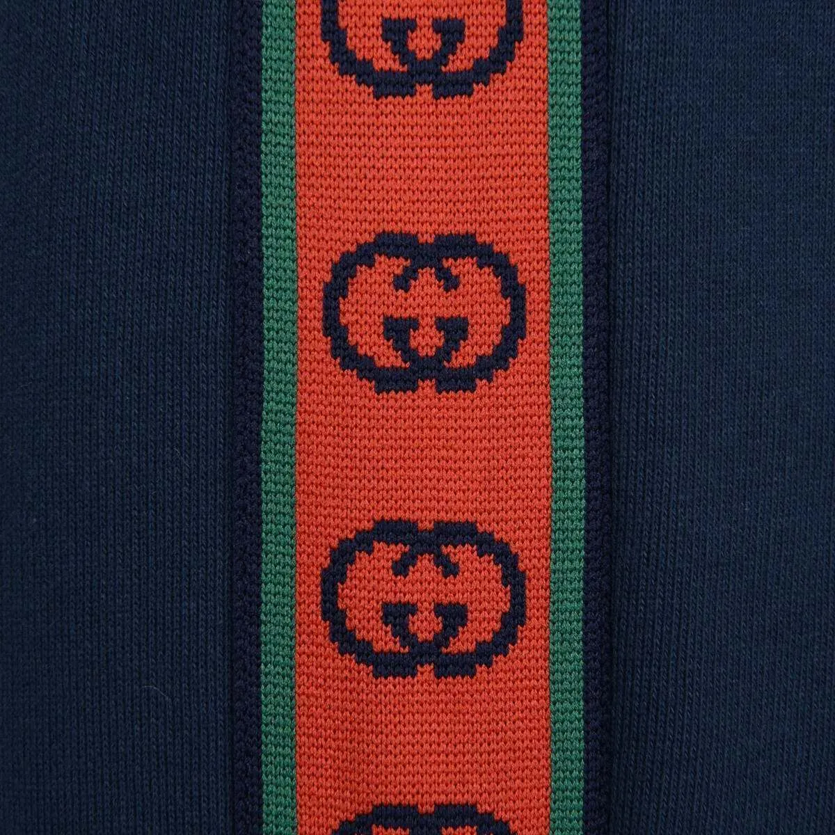 GUCCI Boys Joggers - Cotton GG Trim Joggers