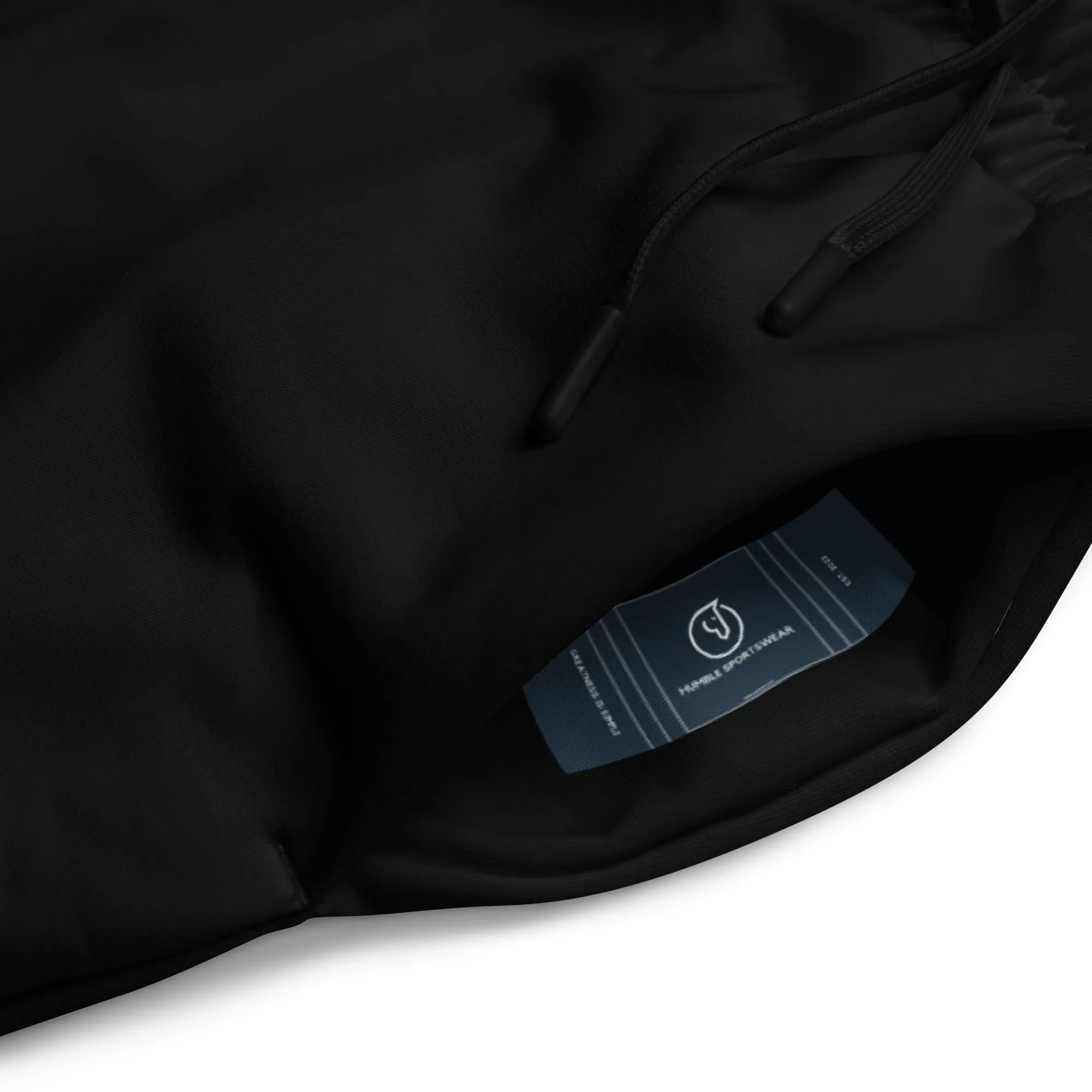 Humble Sportswear™ Black Wide-leg Joggers