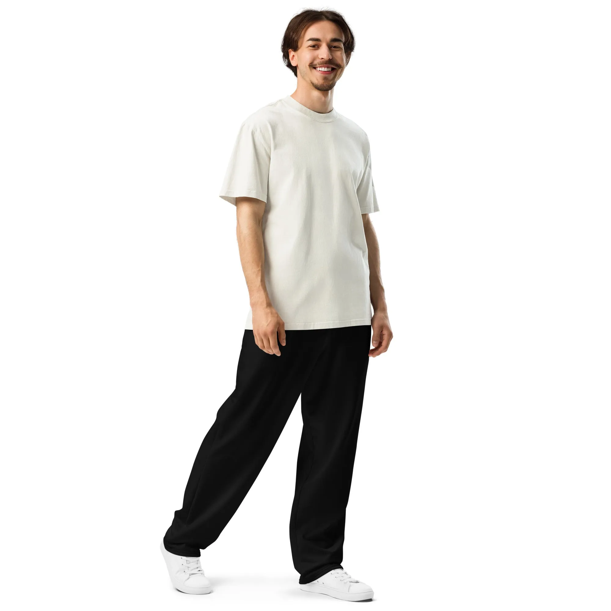 Humble Sportswear™ Black Wide-leg Joggers