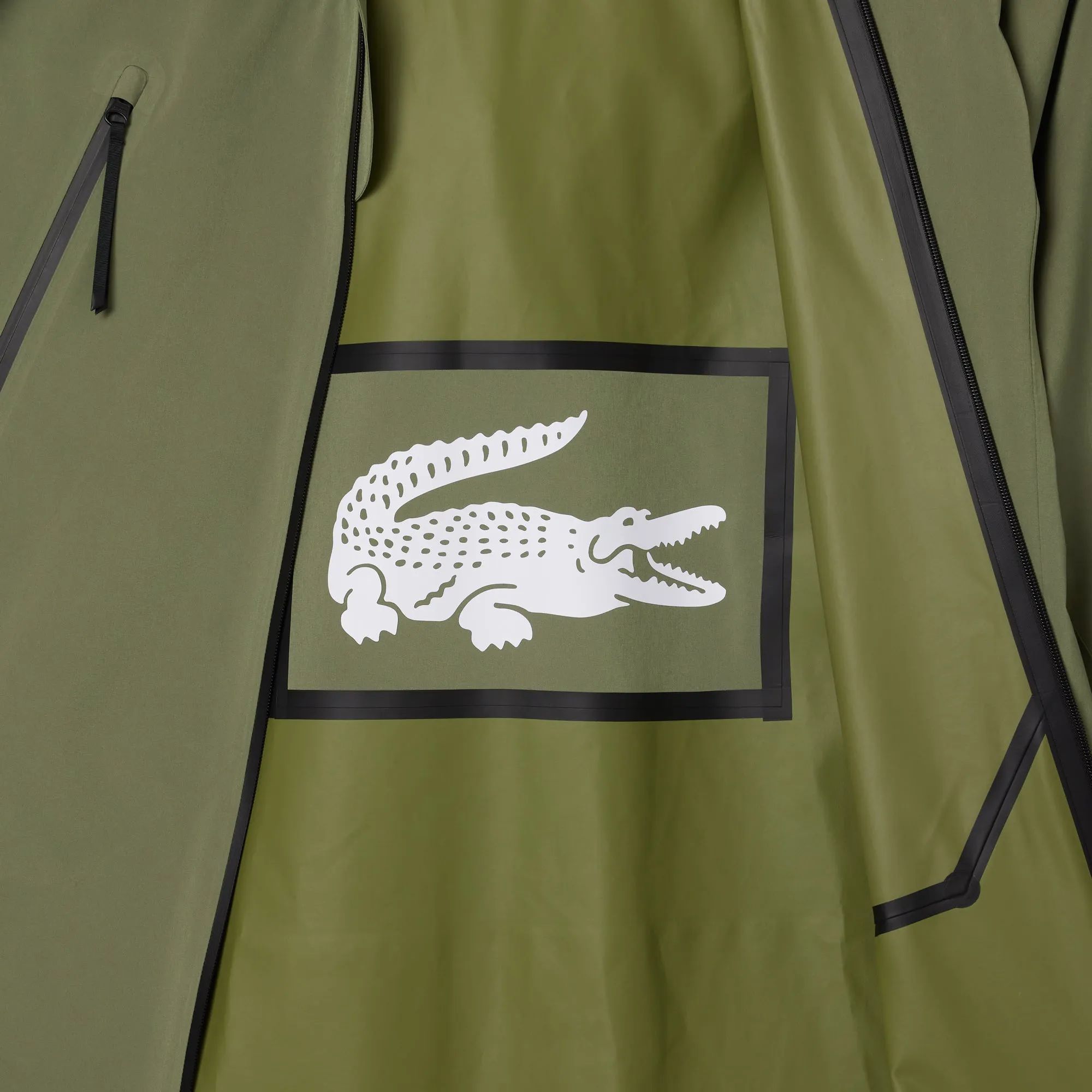 Long Oversized Water Repellent Hooded Parka - BF3265