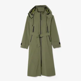 Long Oversized Water Repellent Hooded Parka - BF3265