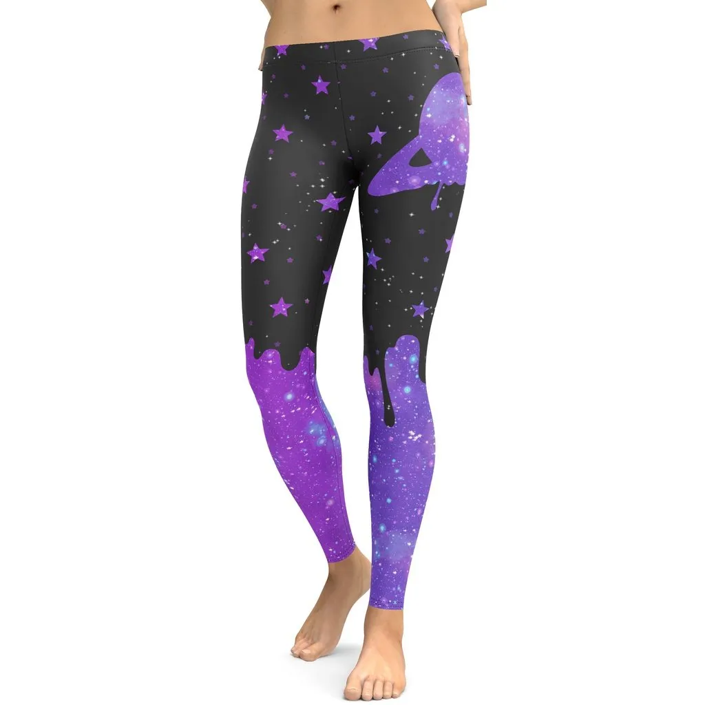 Melting Galaxy Leggings