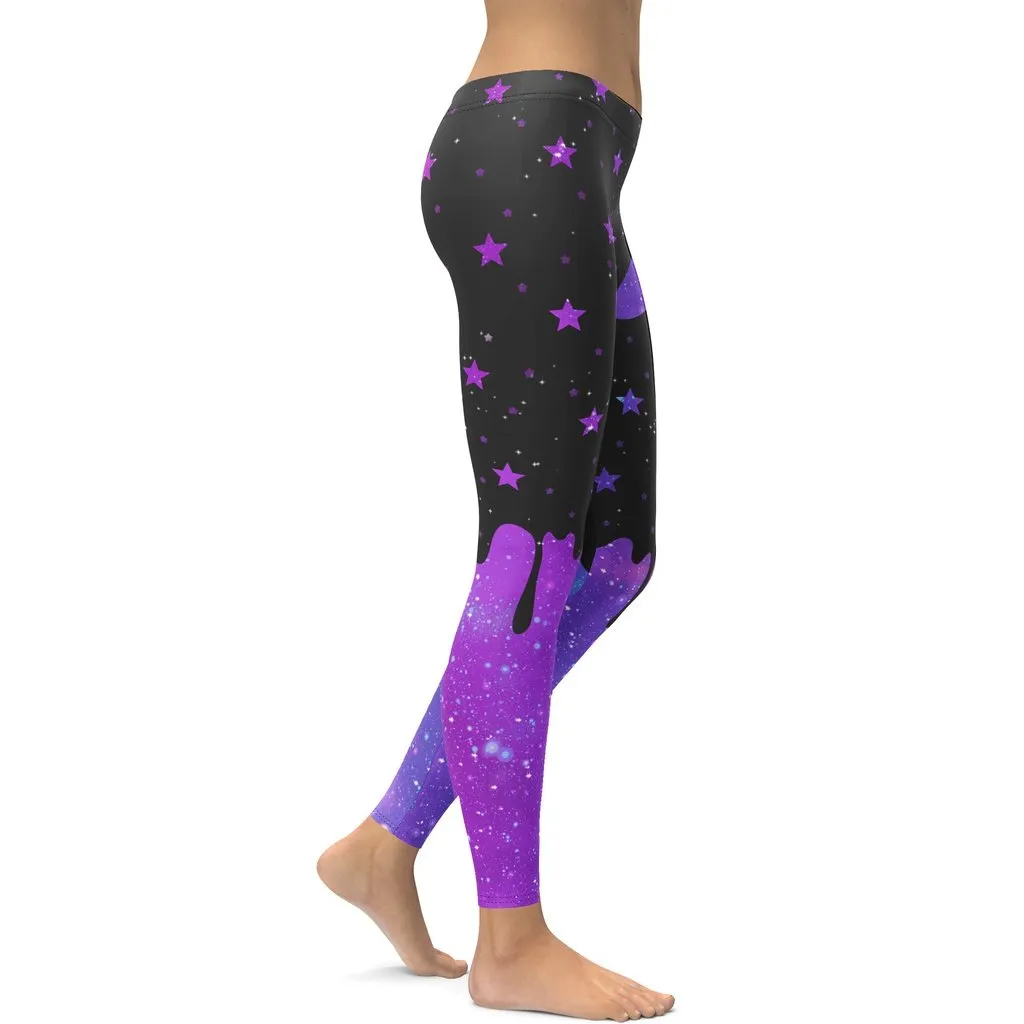 Melting Galaxy Leggings