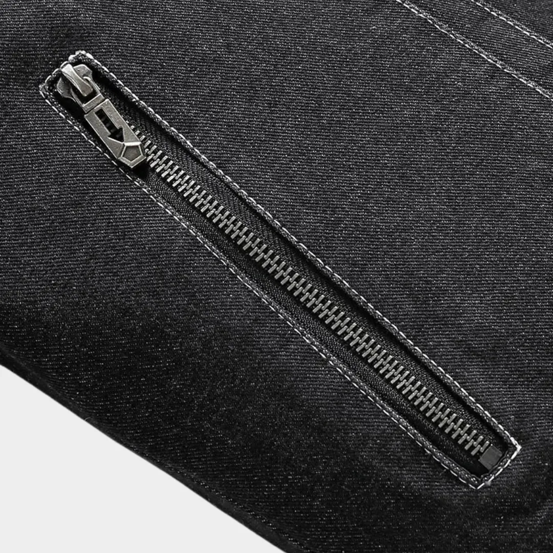 Mens Denim Jacket  Fur Collar  Warm & Stylish  Solid Color  Casual Outerwear  Multiple Colours