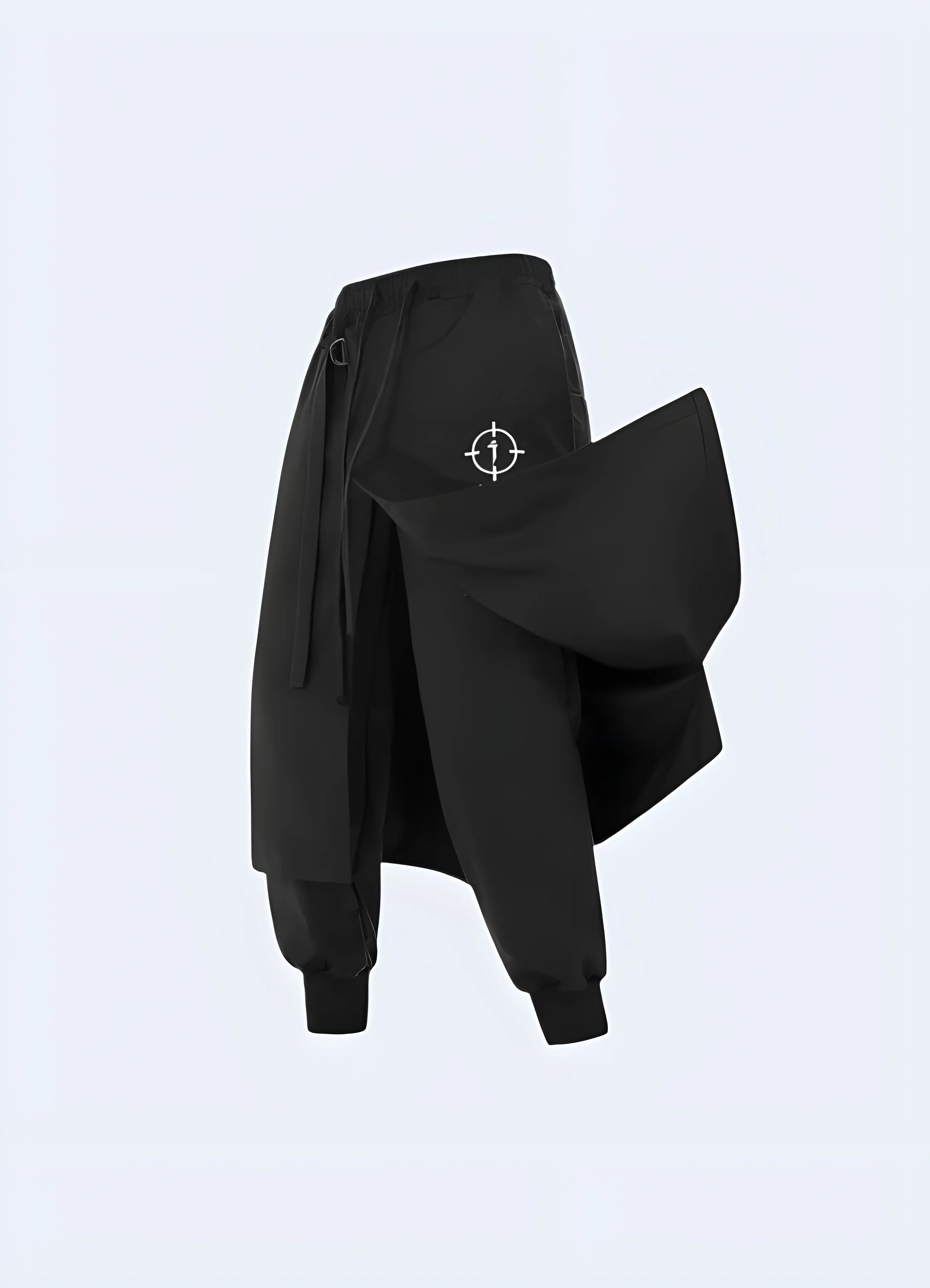 Men's Techwear skirt over pants