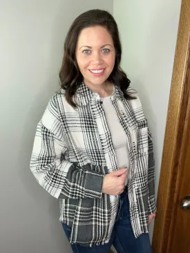 Mixed Feelings Shacket FINAL SALE