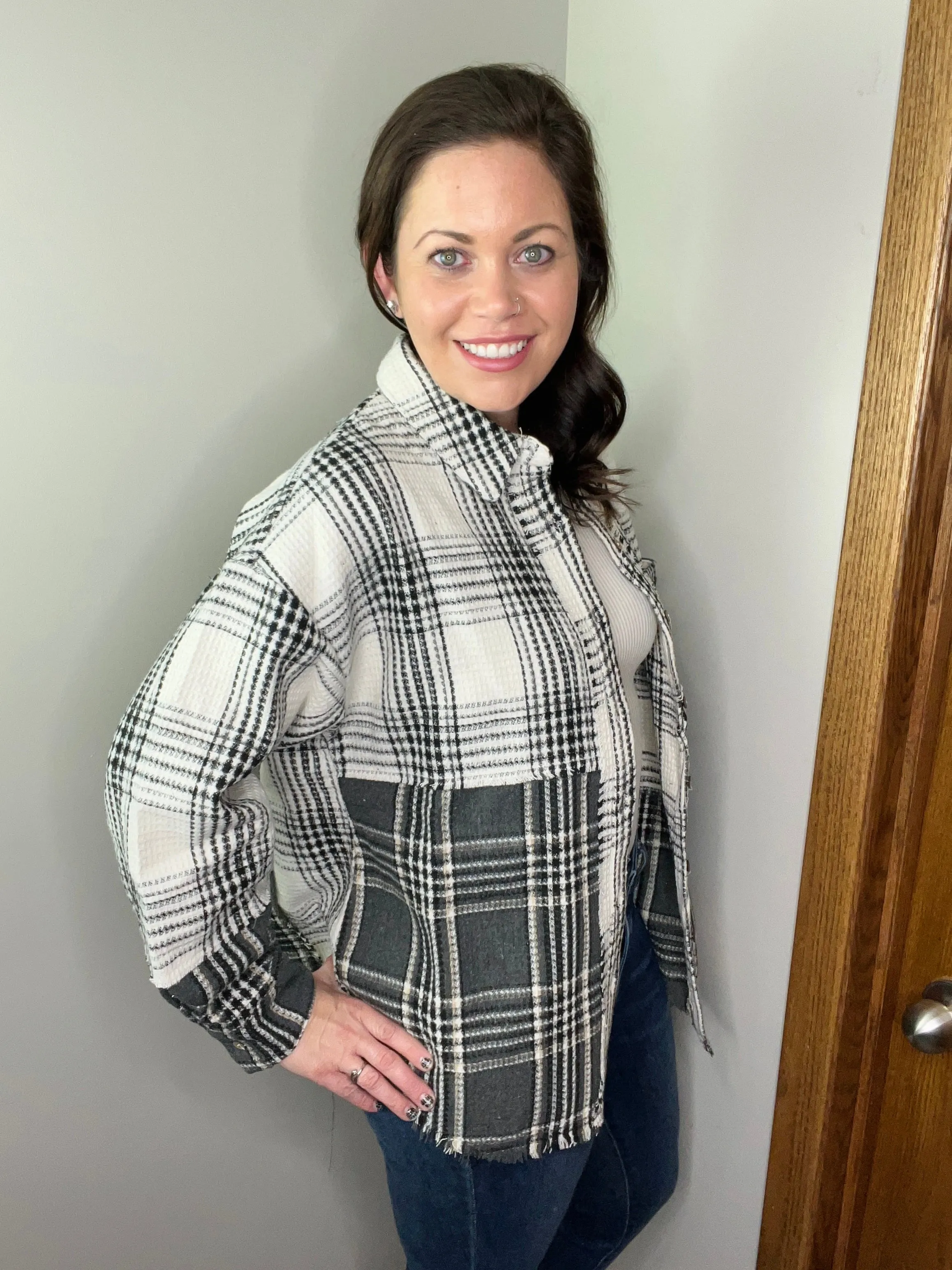 Mixed Feelings Shacket FINAL SALE