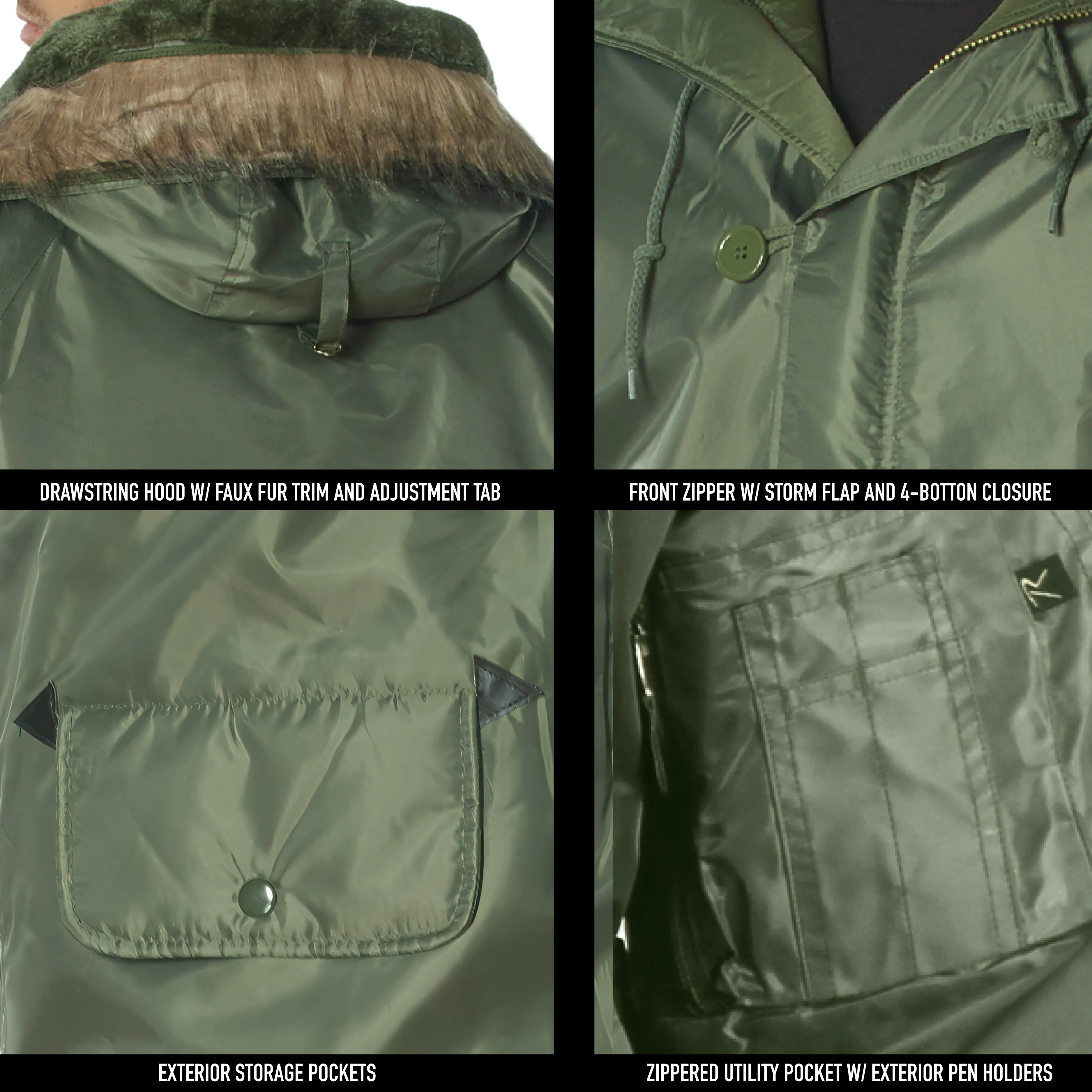 N-3B Snorkel Parkas