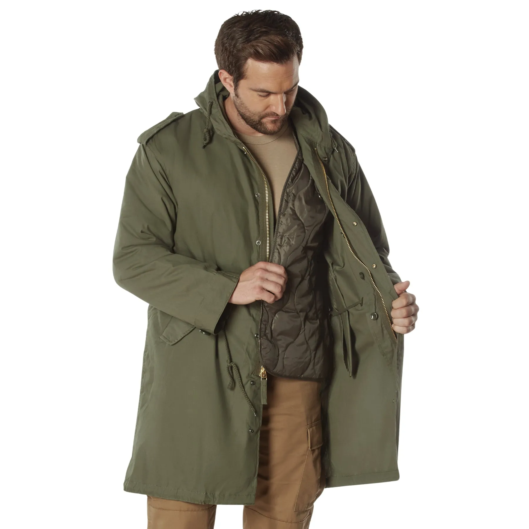 Olive Drab - Army M-51 Fishtail Parka