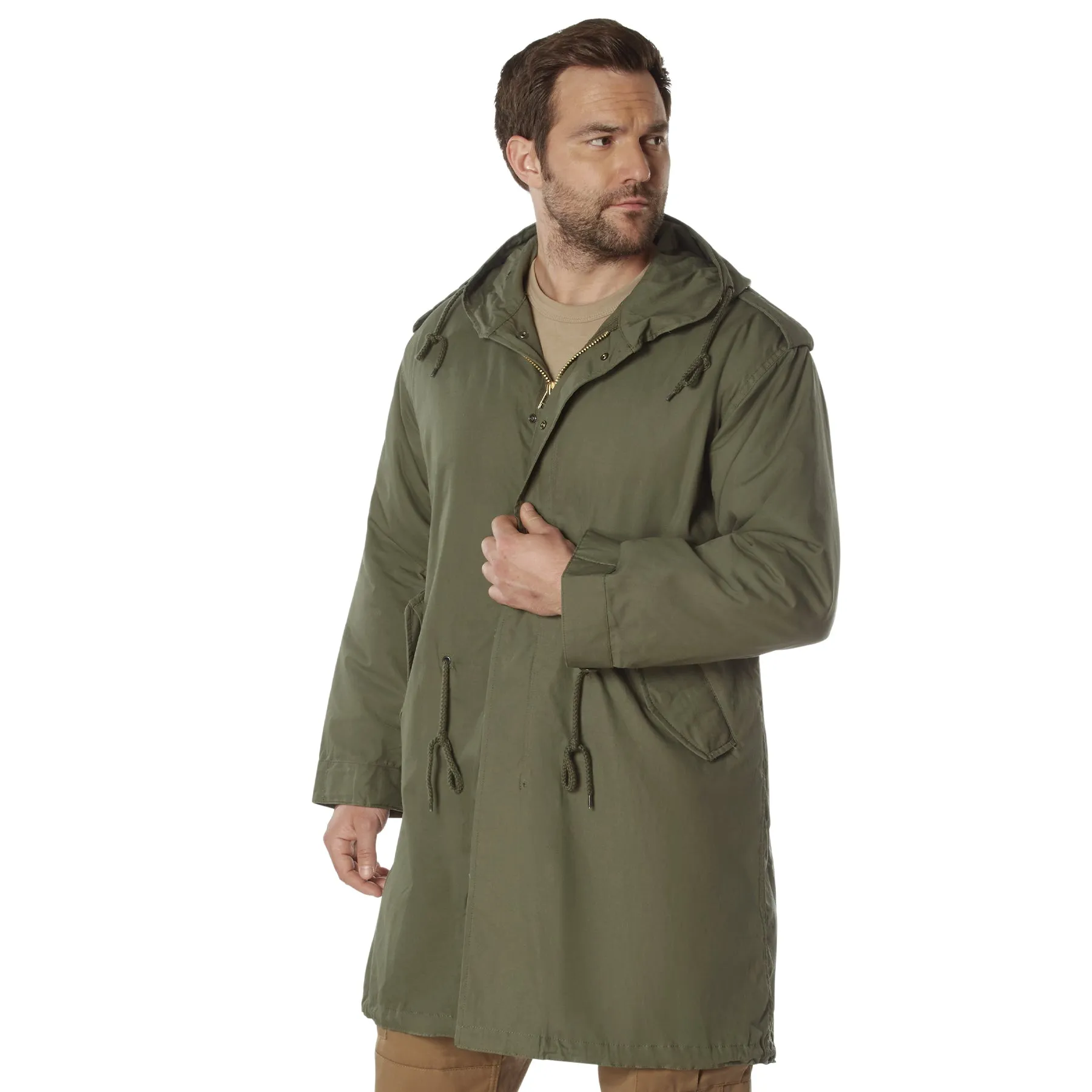Olive Drab - Army M-51 Fishtail Parka