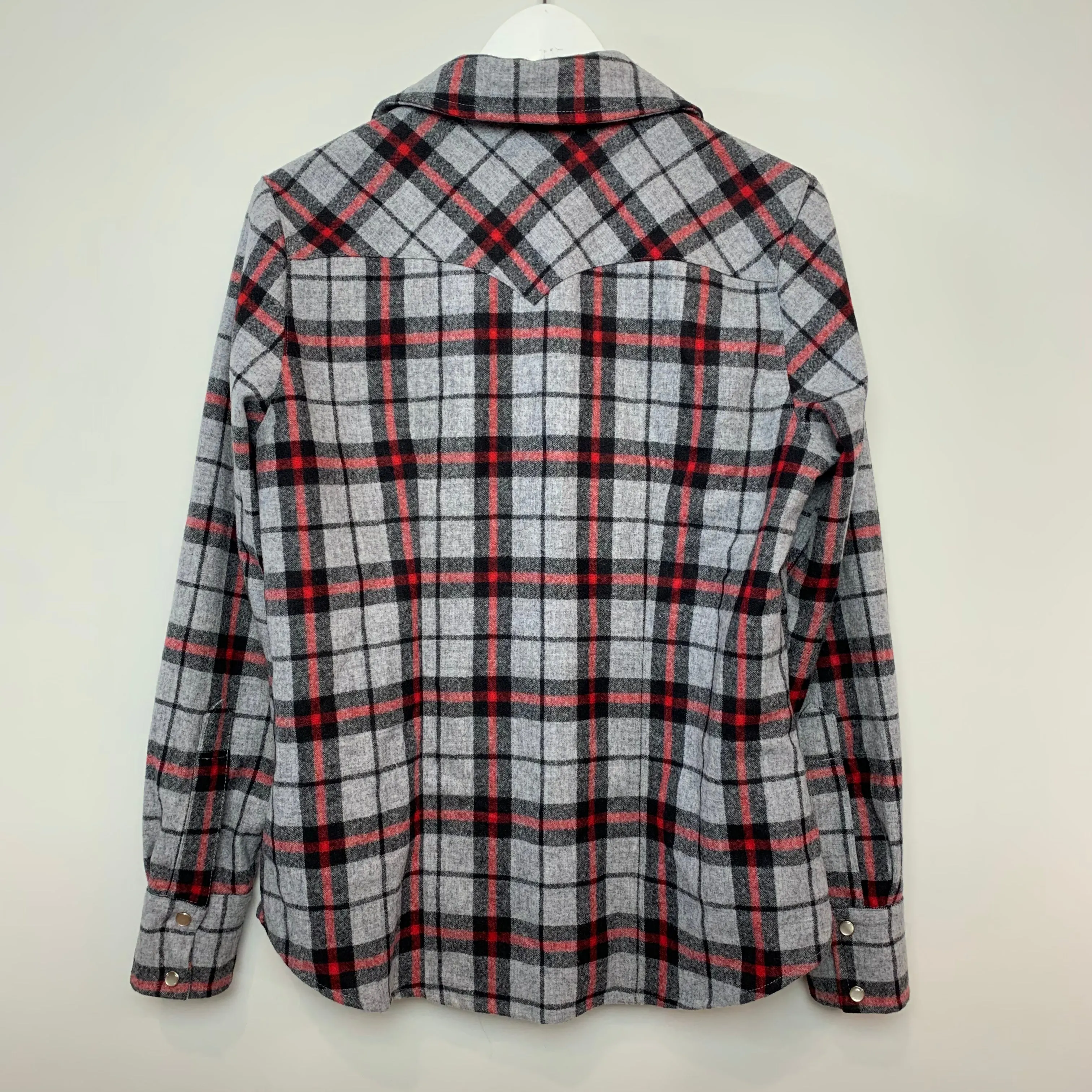 Pendleton Fitted Plaid Shirt Shacket Medium Wool Made in the USA