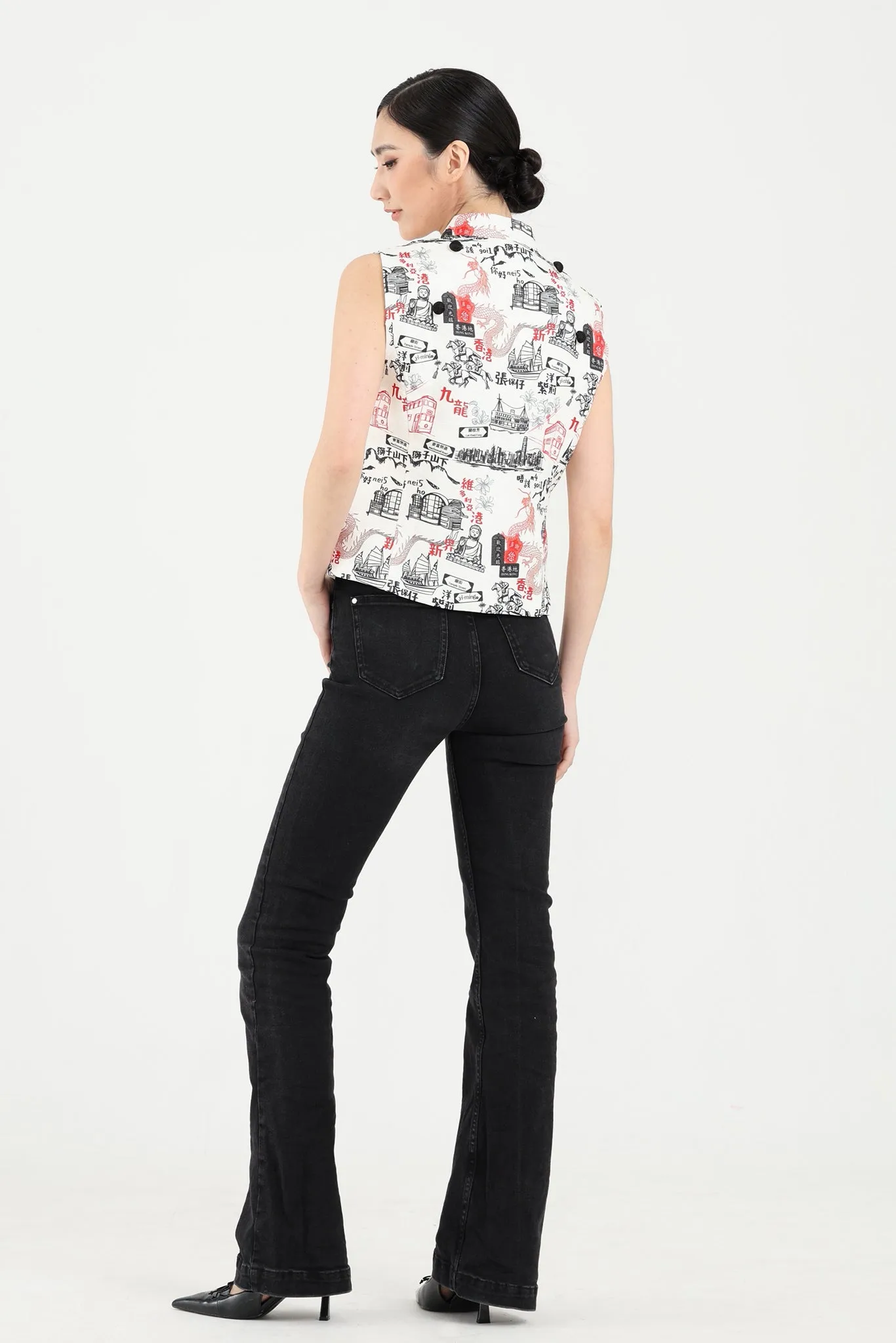 PEPPER HK Print 3-way Cape