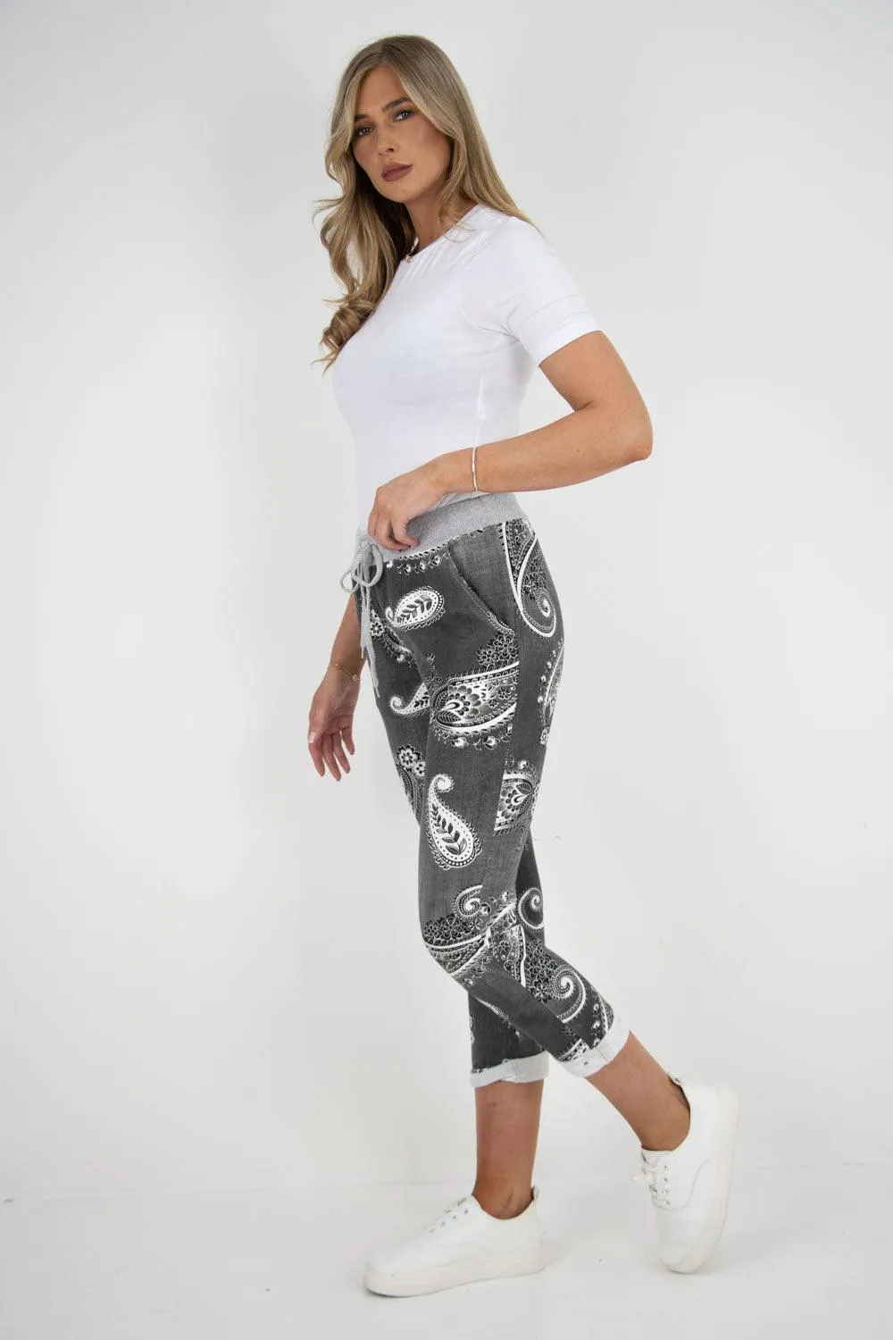 Printed Ladies Joggers Pants