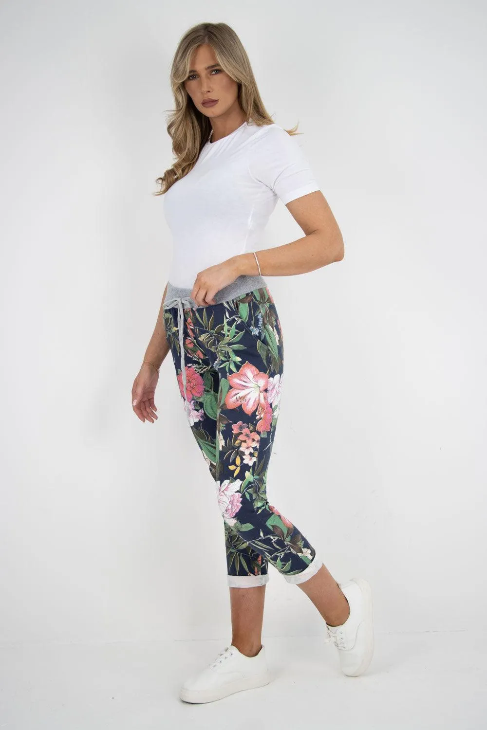 Printed Ladies Joggers Pants
