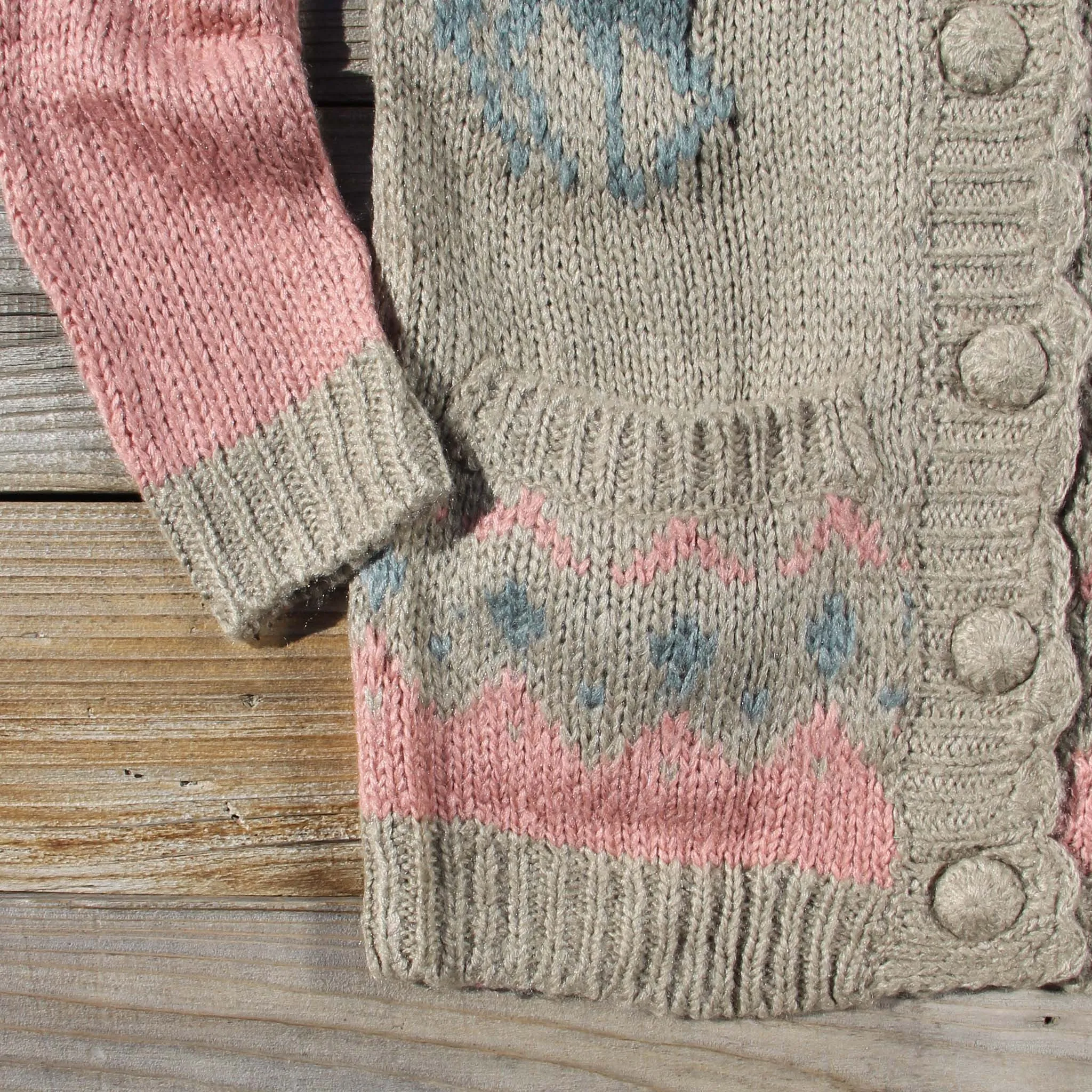 Snowy Canoe Knit Sweater