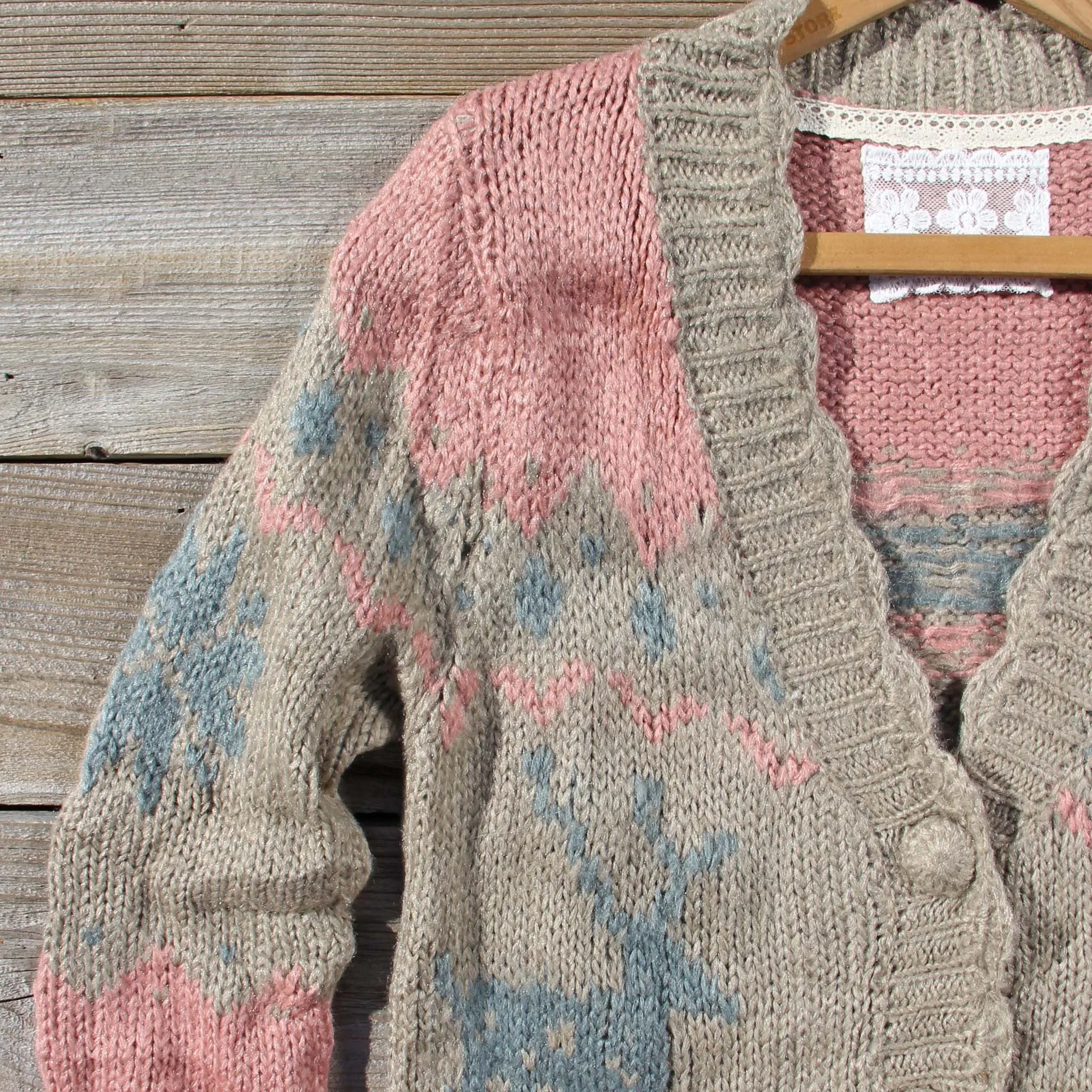 Snowy Canoe Knit Sweater