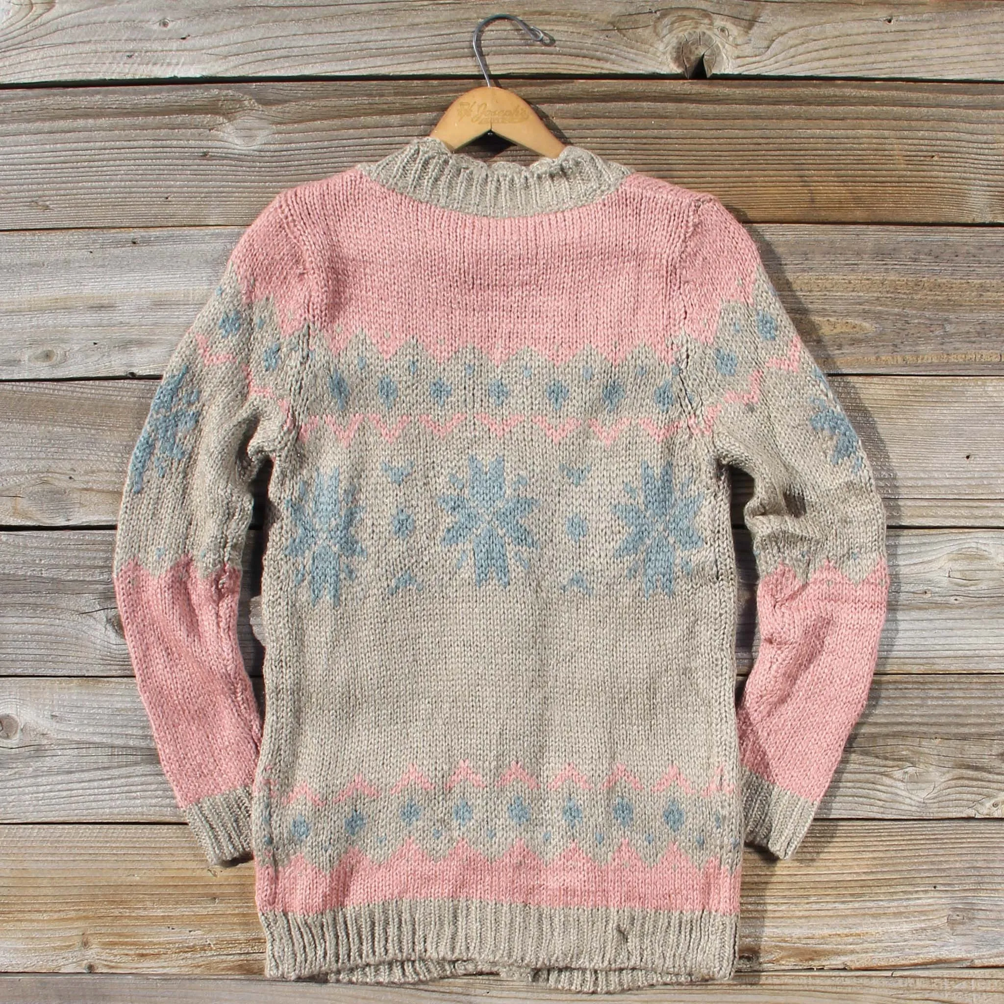 Snowy Canoe Knit Sweater