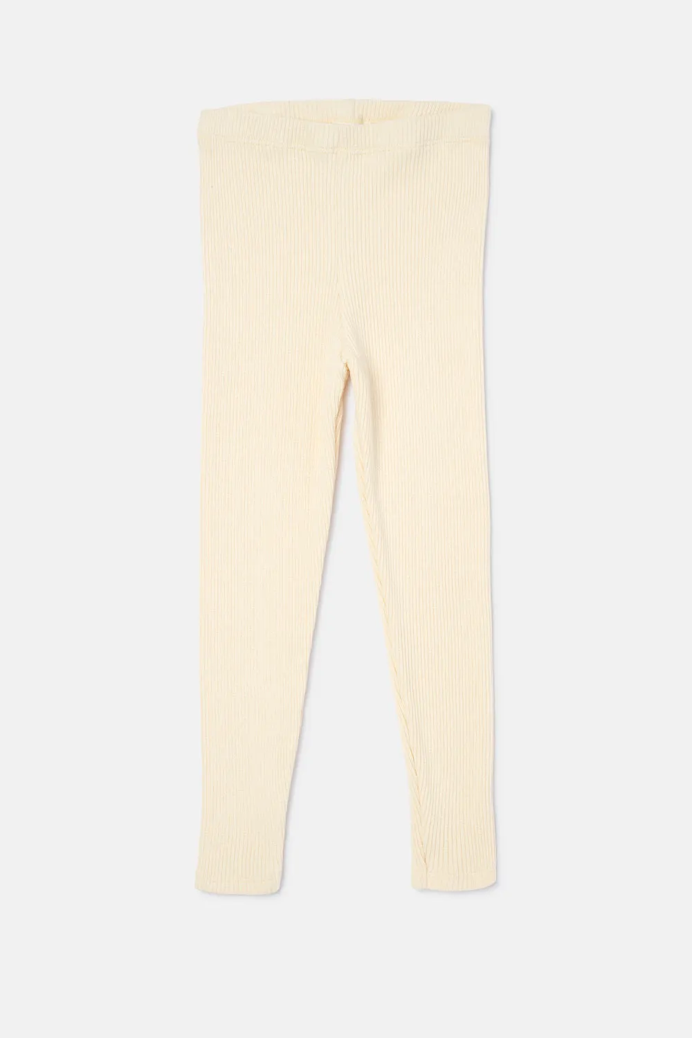 Soft rib leggings