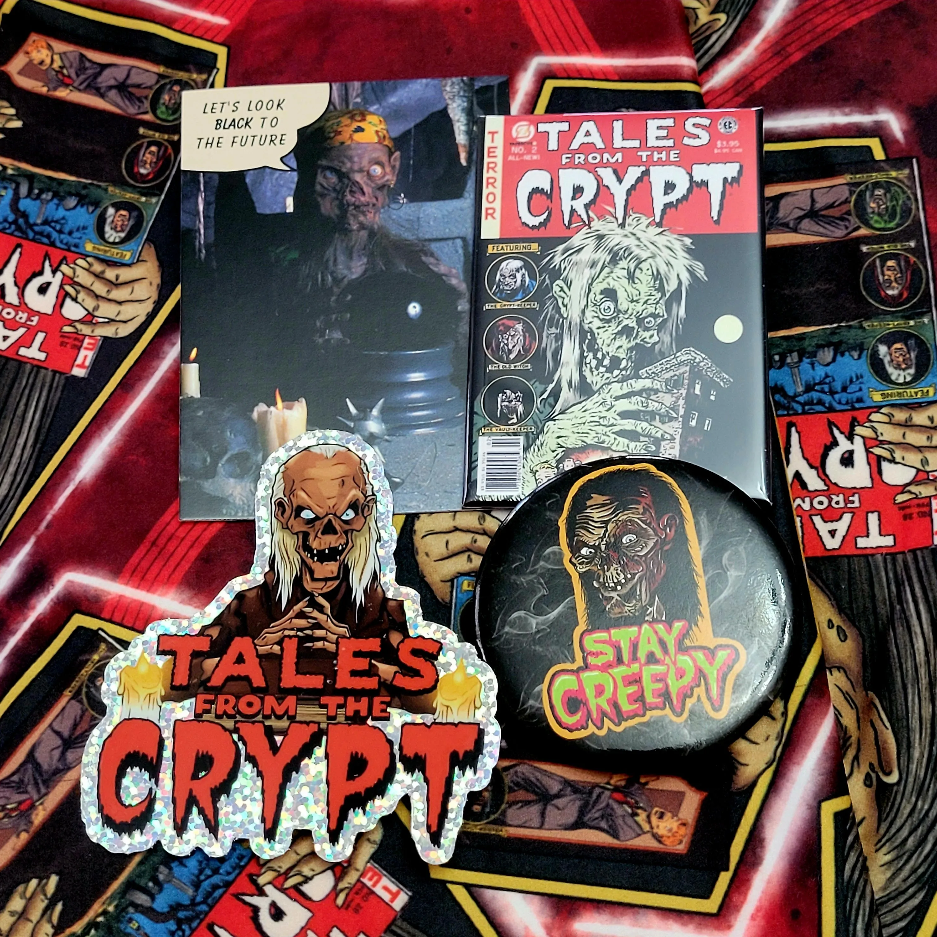 Tales From The Crypt - Exclusive Themed Leggings Box High-quality Handcrafted Vibrant Leggings