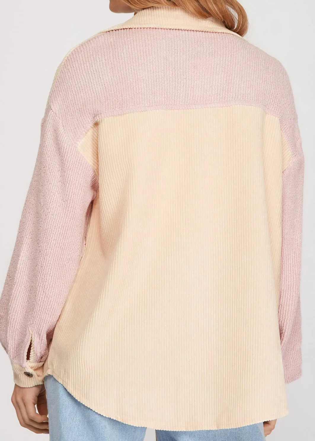Tennessee Whiskey Shacket in Pink