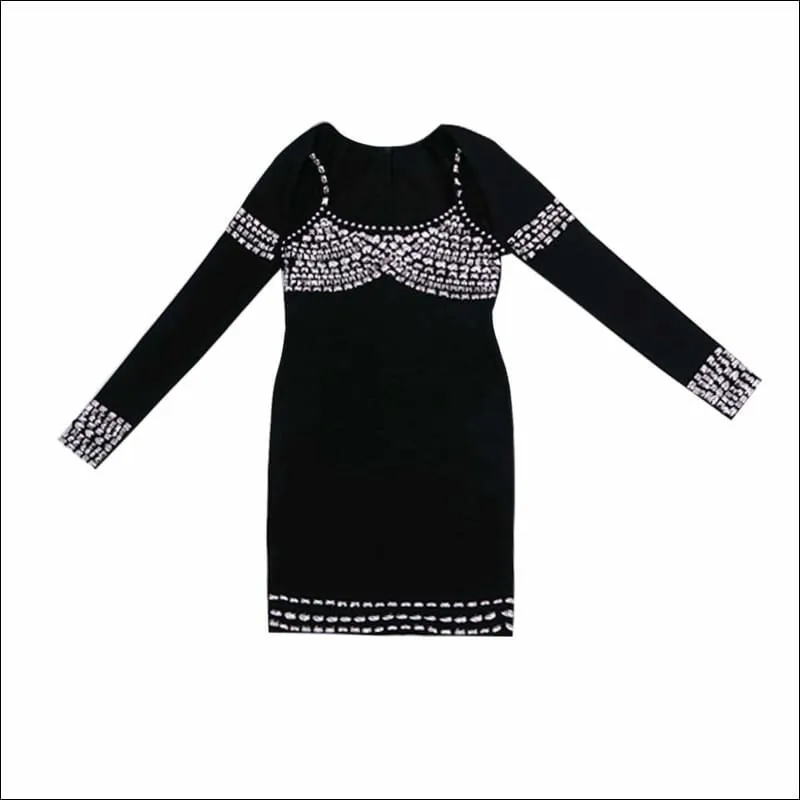 Winnal Studded Bodycon Dress