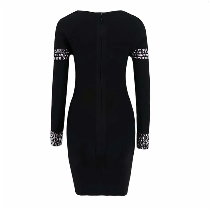 Winnal Studded Bodycon Dress